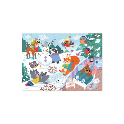 Пазл DoDo Зимові тваринки, 60 елементів (300578)