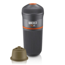 Аксесуар для кемпінгової кавоварки Wacaco Nanopresso DG Kit, резервуар 140мл, чашка, адаптер для капсул (DG_KIT)
