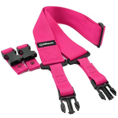 Ремінь для гітари DiMarzio 2 Inch Nylon ClipLock Neon Pink (DD2200PK)