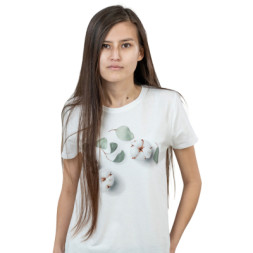 Футболка Sol's Pioneer Women Cotton Flowers білий M (03579102/115M)