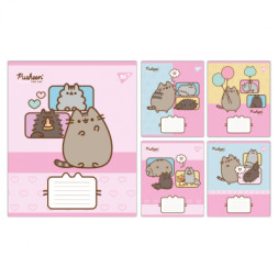 Зошит Yes Pusheen Funny А5 12 аркушів коса лінія (767604)