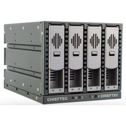 Бекплейн Chieftec 3x5.25&quot;/4x3.5&quot; Hot-Swap (SST-3141SAS)
