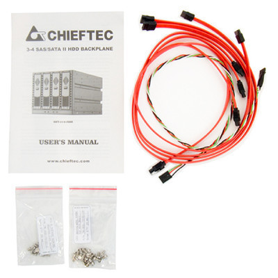 Бекплейн Chieftec 3x5.25&quot;/4x3.5&quot; Hot-Swap (SST-3141SAS)