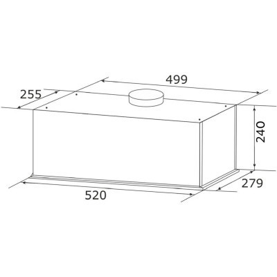 Витяжка кухонна GRANADO Palamos 4613-700 White glass (GCH461370055)