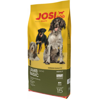 Сухий корм для собак Josera JosiDog Lamb Basic 15 кг (4032254770688)