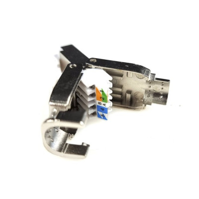 Конектор Eserver RJ45 cat.6A FTP 8P8C, безінструментальний (WT-6084-FTP)