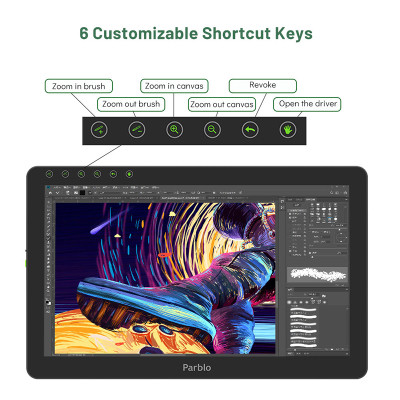 Планшет-монітор Parblo Coast 16 Pro (COAST16PRO)