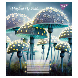 Зошит Yes А5 Magical world 12 аркушів, лінія (766291)
