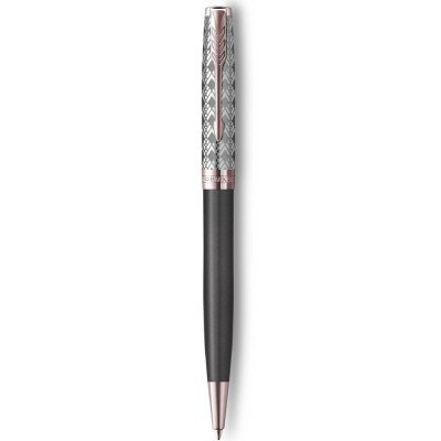 Ручка кулькова Parker SONNET 17 Metal &amp; Grey Lacquer PGT BP (68 232)