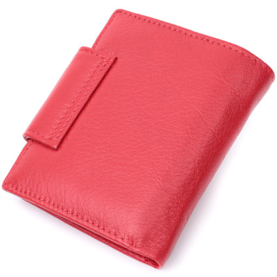 Гаманець ST Leather З натуральної шкіри Червоний (22704)