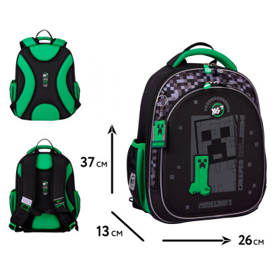 Рюкзак шкільний Yes Minecraft World S-109 напівкаркасний (559882)