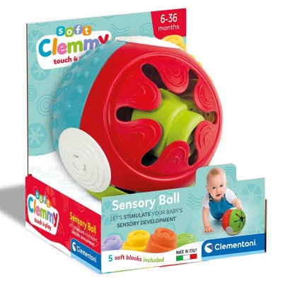 Розвиваюча іграшка Clementoni Sensory Ball, серія &quot;Soft Clemmy&quot; (17689)