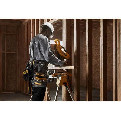 Сумка для інструмента DeWALT PRO з поясом та скобою для молотка, 2 шт., 25 кишень (DWST40603-1)