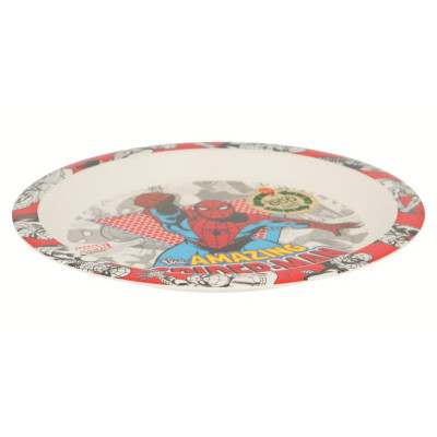Набір дитячого посуду Stor Spiderman - Comic, Bamboo Set (Stor-01275)