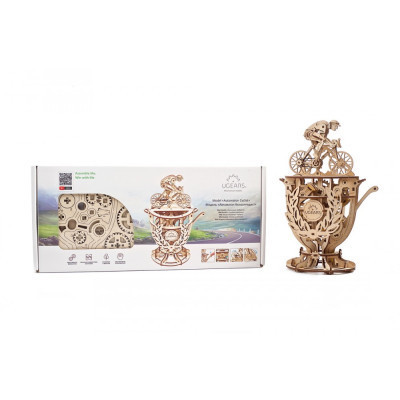 Конструктор Ugears Автоматон Велосипедист (6337280)