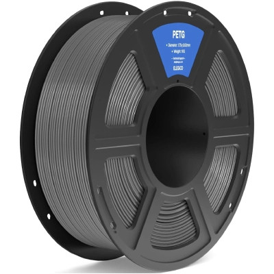 Пластик для 3D-принтера ELEGOO PETG 1кг, 1.75мм, gray dark (50.203.0396)