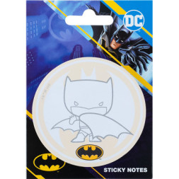 Папір для нотаток Kite з клейким шаром DC Comics 70х70 мм, 50 аркушів (DC23-298-2)