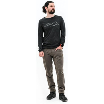 Футболка Turbat Cozy Logo 2 LS Mns caviar XXL (012.004.4340)