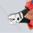 Кусачки KNIPEX бічні TwinForce (73 72 180)