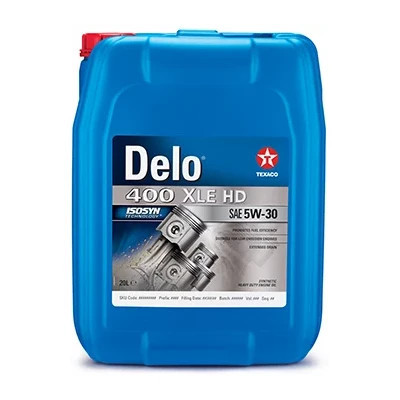 Моторна олива Texaco Delo 400 XLE HD 5w30 20л (6798)