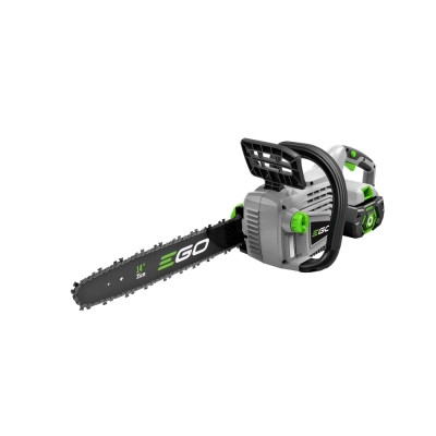 Ланцюгова пила EGO CS1401E KIT, 56В, шина 35см, 52лан, 3/8P, 1,1мм, акум. 2,5Ah + ЗП (0410003027)