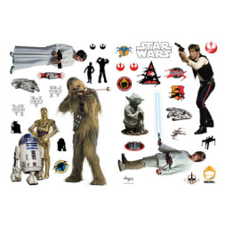 Стікер-наклейка ABYstyle Star Wars Rebels (Повстанці) блістер, 100х70 см (ABYDCO029_B)