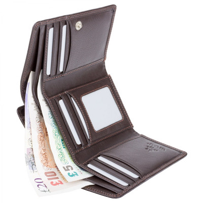 Гаманець Visconti HT32 Picadilly з RFID Chocolate (HT32 CHOC)