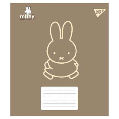 Зошит Yes Miffy Bunny А5 24 аркушів клітинка (767622)