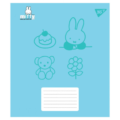 Зошит Yes Miffy Bunny А5 24 аркушів клітинка (767622)