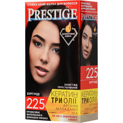 Фарба для волосся Vip&#039;s Prestige 225 - Бургунді 115 мл (3800010504232)