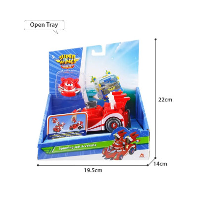 Ігровий набір Super Wings Spinning Vehicle Джетт (Jett) (EU770310)