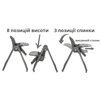 Стілець для годування FreeON Kai, рожевий (82672)