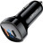 Зарядний пристрій Acefast 2xUSB 66W (USB-C + USB-A) B4 with digital display (6974316280392)