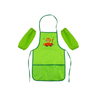 Фартух для творчості Cool For School з нарукавниками, салатовий (CF61490-13)