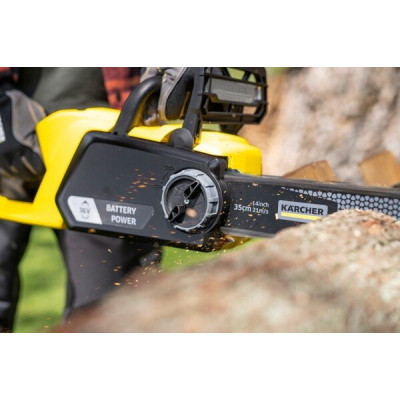 Ланцюгова пила Karcher CNS 18-30 Battery + АКБ 5Ah, ЗП (9.611-915.0)