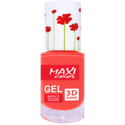 Лак для нігтів Maxi Color Gel Effect Hot Summer 22 (4823077504259)