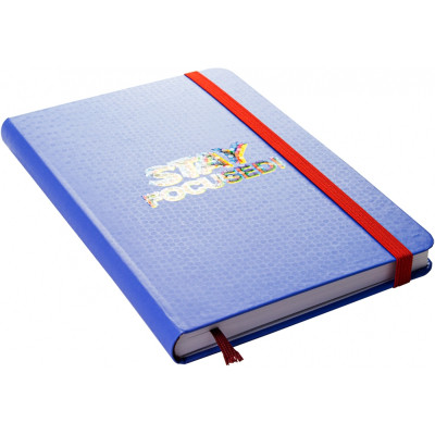 Книга записна Optima Stay Focused А5 128 аркушів лінія фіолетовий (O20812-38)