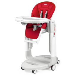 Стілець для годування Peg-Perego Tatamia Follow Me Fragola червоний (IH02000001BL59)