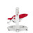 Стілець для годування Peg-Perego Tatamia Follow Me Fragola червоний (IH02000001BL59)