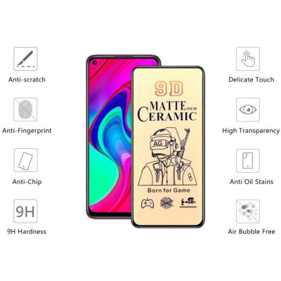 Скло захисне Drobak Matte Ceramics Xiaomi Redmi Note 9 (494930)