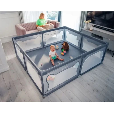 Дитячий манеж Lionelo Willow XL Grey Concrete (LO-WILLOW XL GREY CONCRETE)