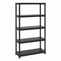Стелаж Toomax 5 полиць cm. 100x40x180h black (5142)