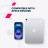 Дата кабель USB-C to USB-C 1.2m CC100SC 100W White Canyon (CNS-CC100SC12W)
