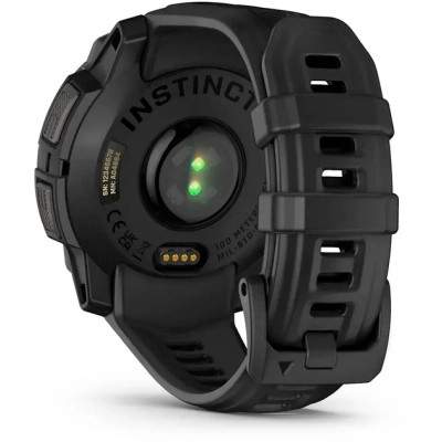 Смарт-годинник Garmin Instinct 3, 45mm, AMOLED, Black Bezel with Black Band, GPS смарт-годинник (010-02936-00)