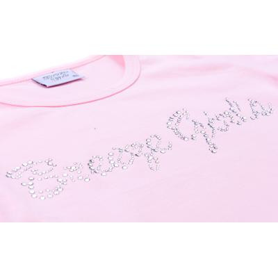 Футболка дитяча Breeze з мереживом (9001-110G-pink)