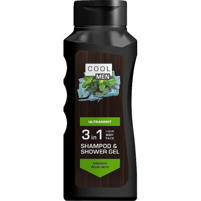 Гель для душу Cool Men Ultramint 2 в 1 400 мл (4823015936203)