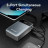 Батарея універсальна Vention 20000mAh 65W 3A PD, QC/3.0, USB-A, Type-C OUT, with Built-in USB-C Cable, LED Display (FHYB0)