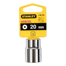Головка торцева Stanley 1/2&quot; х 20мм, з дванадцятигранним профілем, метрична (4-88-792)