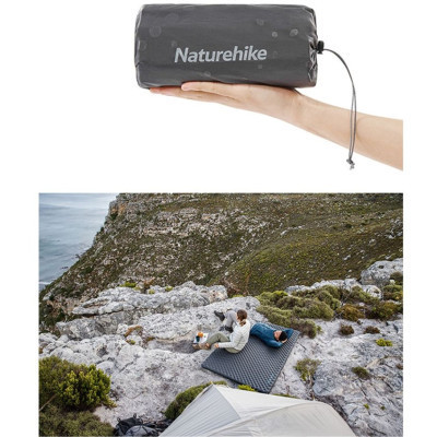Туристичний килимок Naturehike CNH22DZ018 196x64x7 см Black (6975641888475)