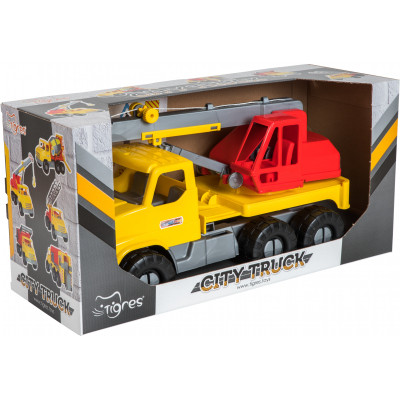 Спецтехніка Tigres Авто &quot;City Truck&quot; кран в коробці (39366)
